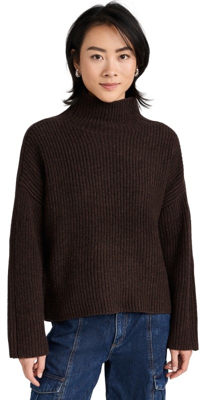 rag & bone Connie Long Sleeve Oatmeal