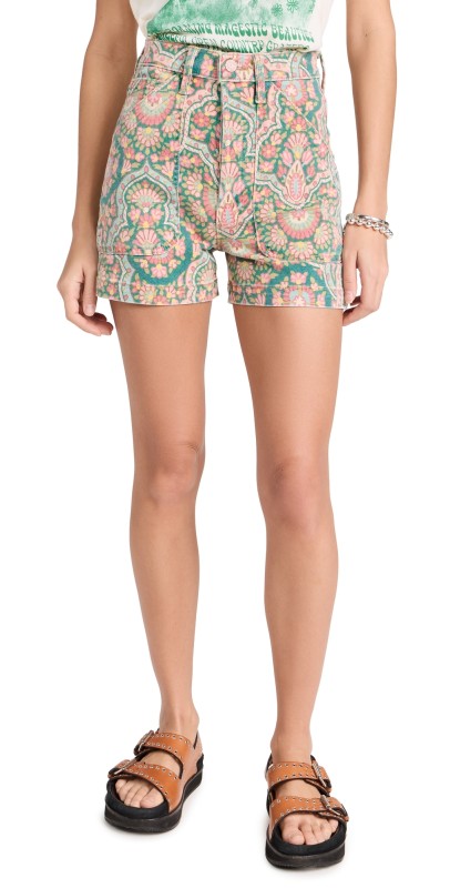 MOTHER The Curbster Shorts Under The Rug