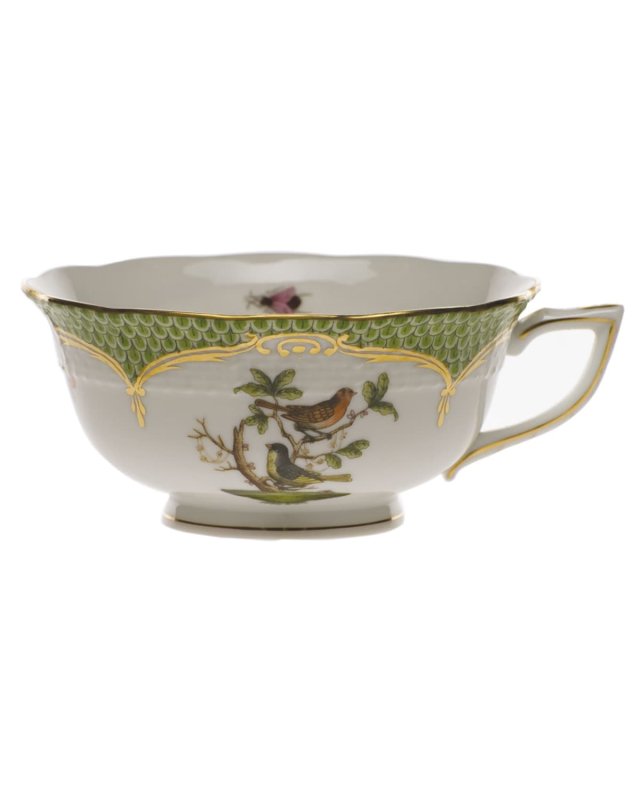 Rothschild Bird Green Motif 03 Tea Cup