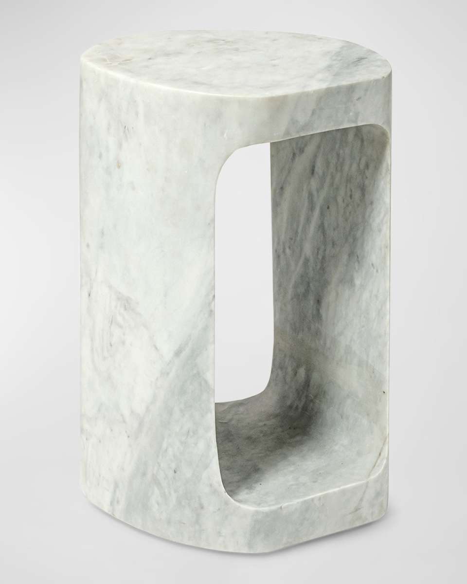 Bianca Marble Side Table