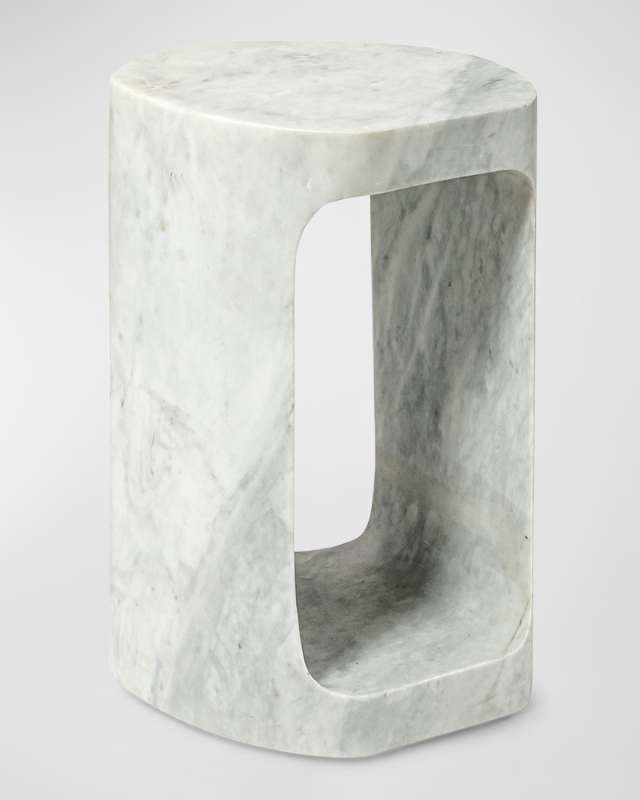 Bianca Marble Side Table