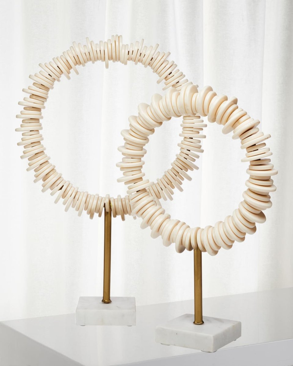 Arena Ring Sculptures, Set of 2