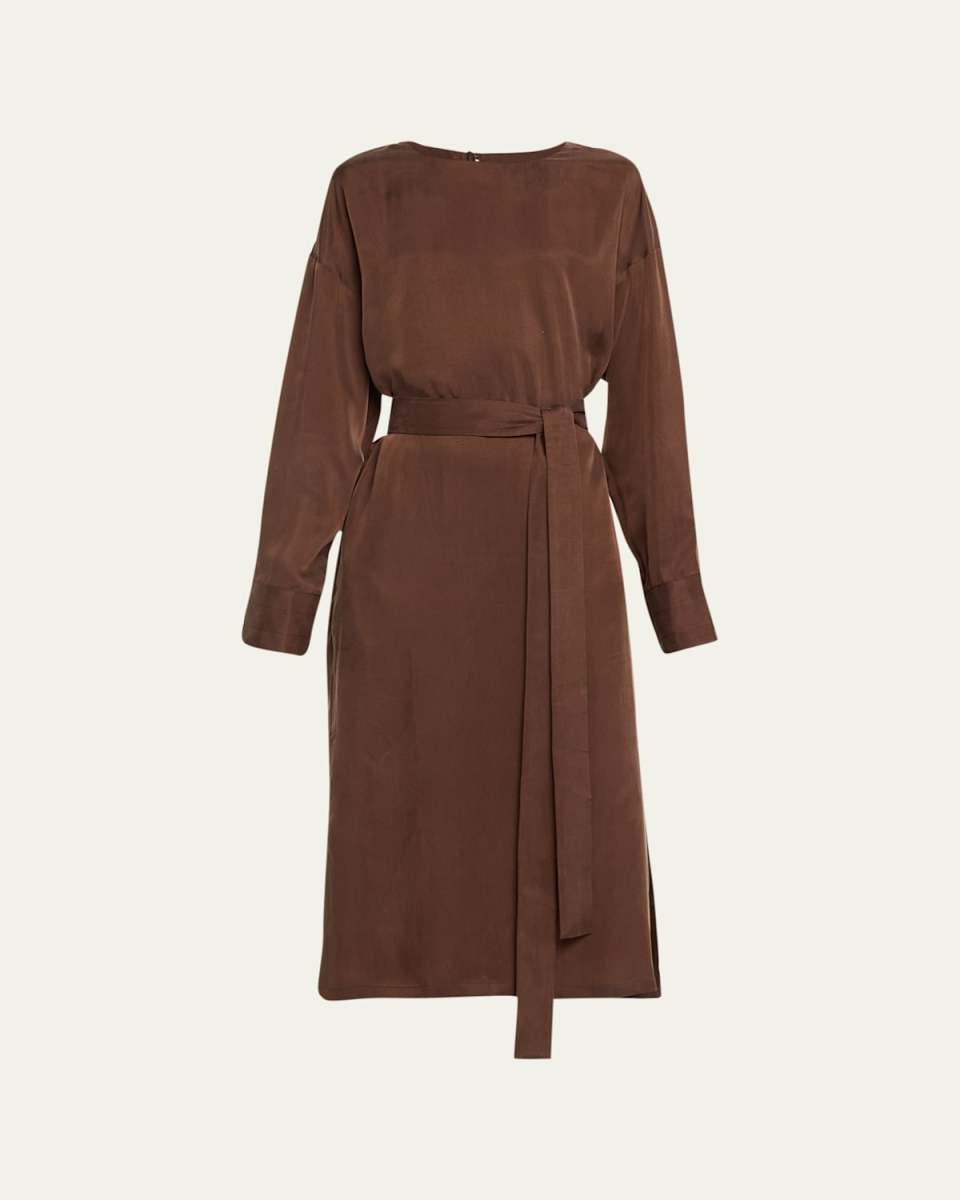 Belted Midi Dress