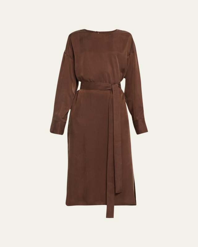 Belted Midi Dress