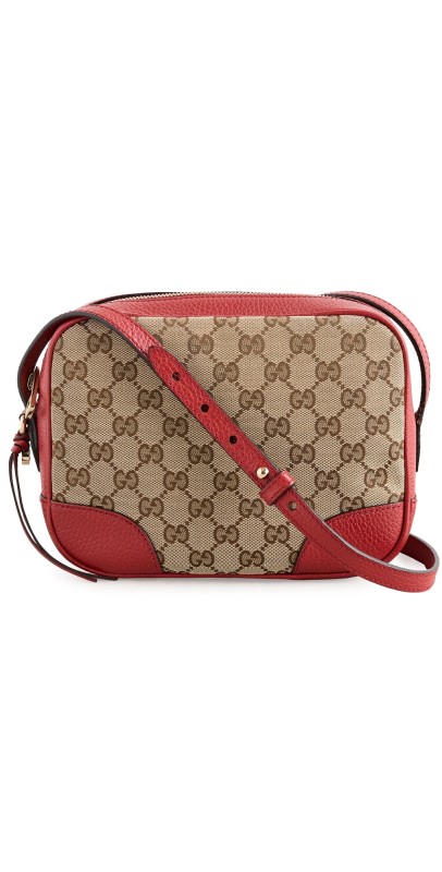 What Goes Around Comes Around Gucci Red Ab Bree Crossbody Red