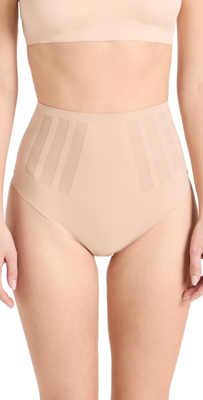 Commando Luxe Control Thong Black