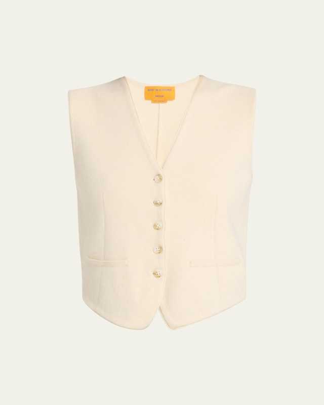 Tailored Cashmere Vest