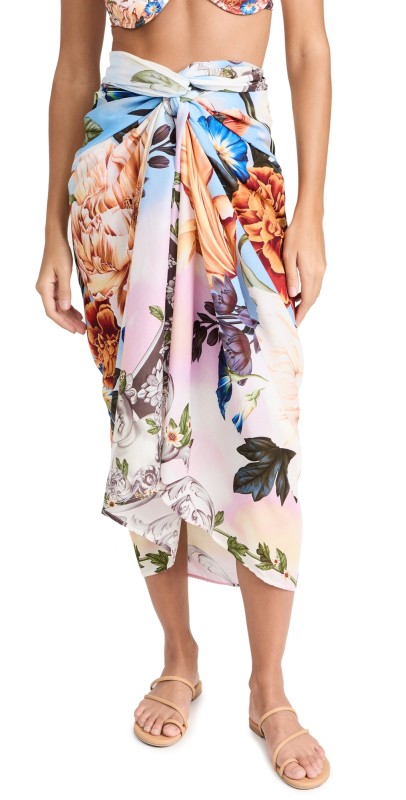 Agua Bendita Marine Sarong Multicolor