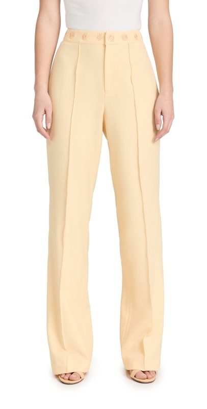 The Wolf Gang Irida Bootcut Pants Butter