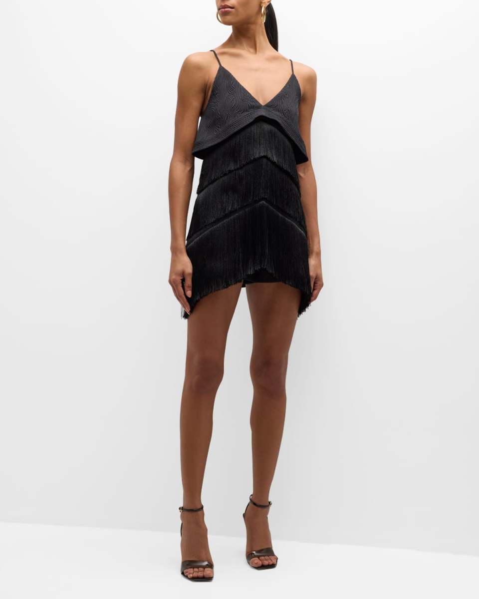 Priya Tiered Fringe Romper
