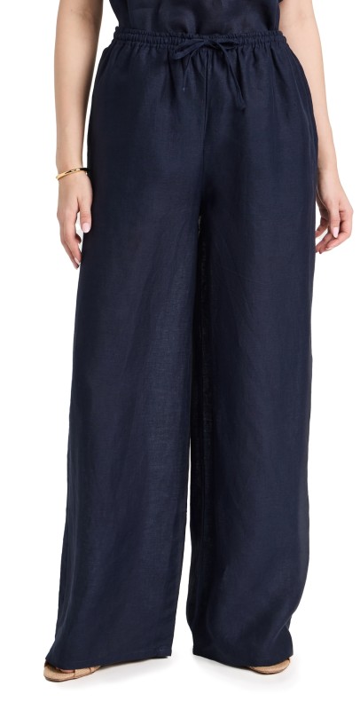 Mie Lamu Trousers Navy