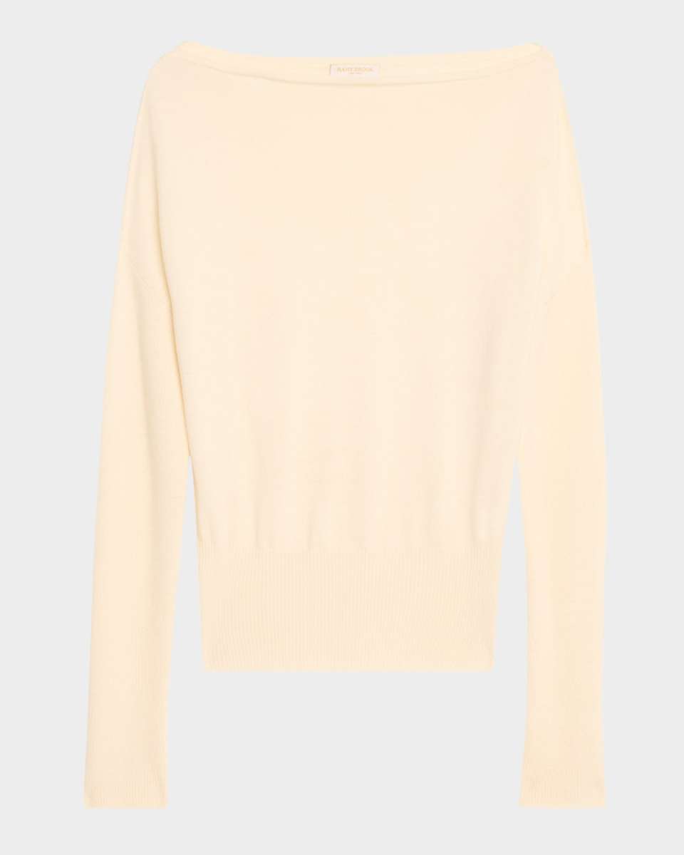 Chance One-Shoulder Wool Sweat