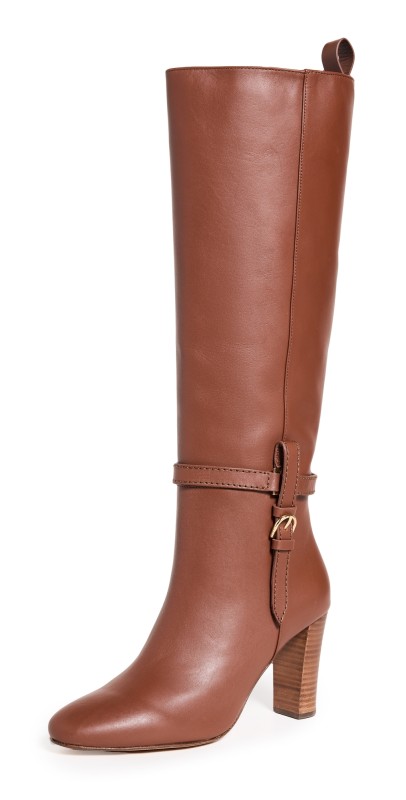 Ulla Johnson Annette Knee High Boots Mahogany