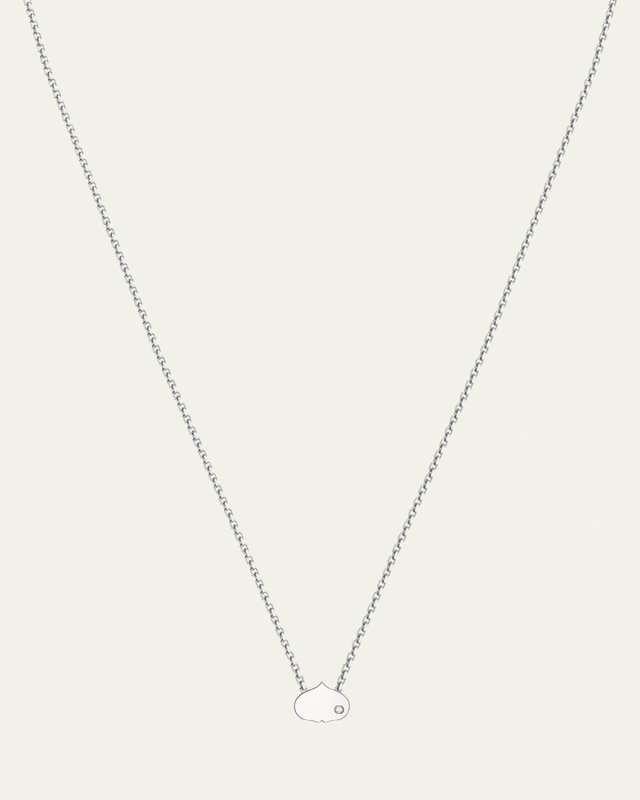 Eye Adore Mini Pendant Necklace, 7mm