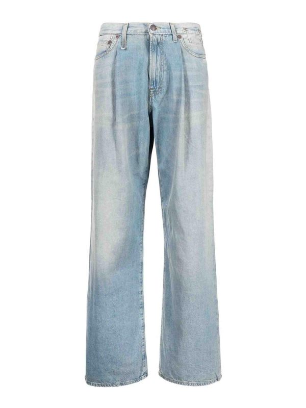 R13 Jean Bootcut - Bleu