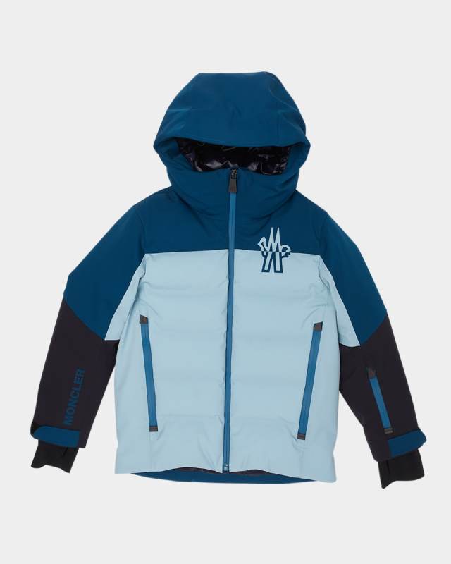 Boy's New Montmiral Colorblock Technical Ski Jacket, Size 8-14