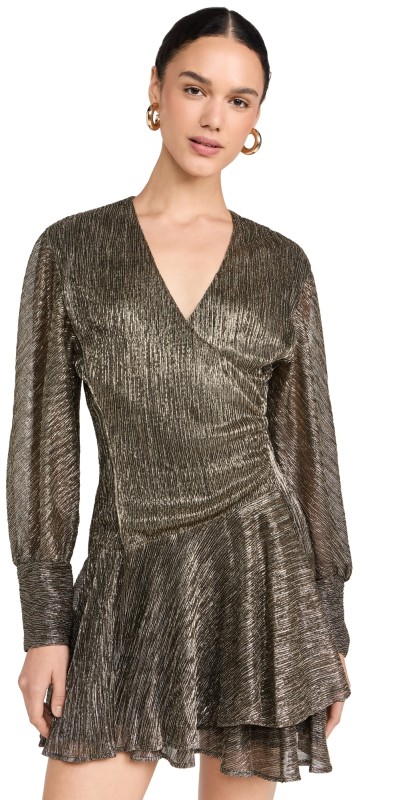 IRO Arria Dress Black/Gold