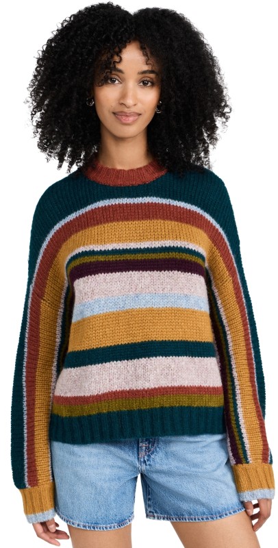 Velvet Samara Alpaca Sweater Multi