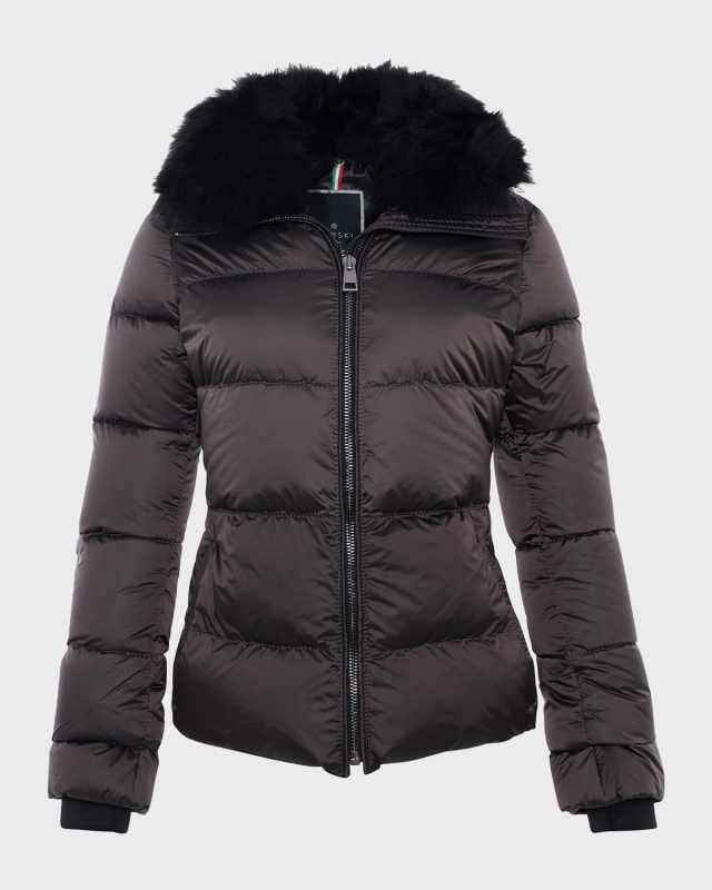 Apres-Ski Jacket With Detachable Toscana Lamb Shearling Collar