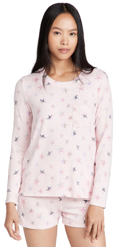Emerson Road Stars Long Sleeves and Shorts Set Duo Stars