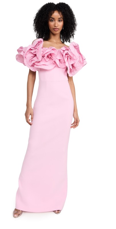 Rebecca Vallance Jenna Gown Pink