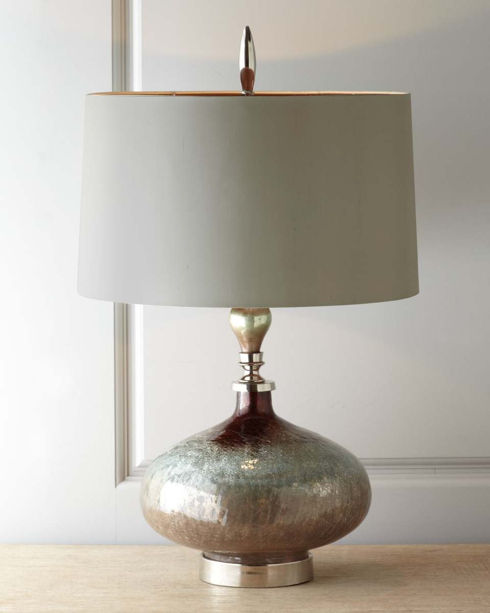 "Rainwater on Glass" Table Lamp