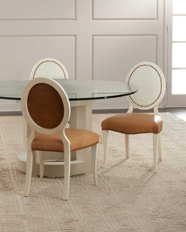 Elsa Leather Dining Side Chair