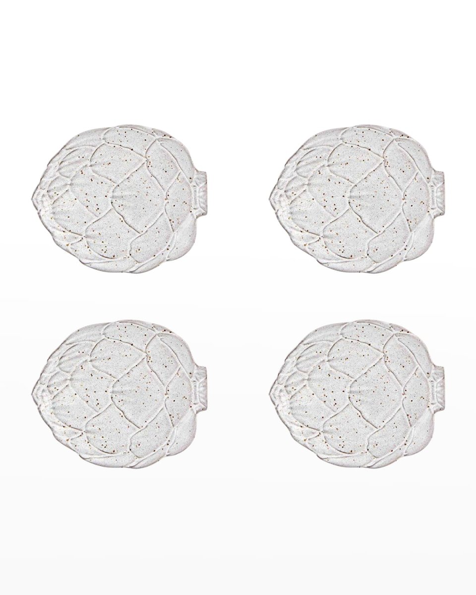 Artichoke Bread Plate, Set of 4