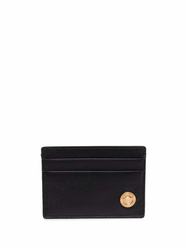 Medusa leather cardholder