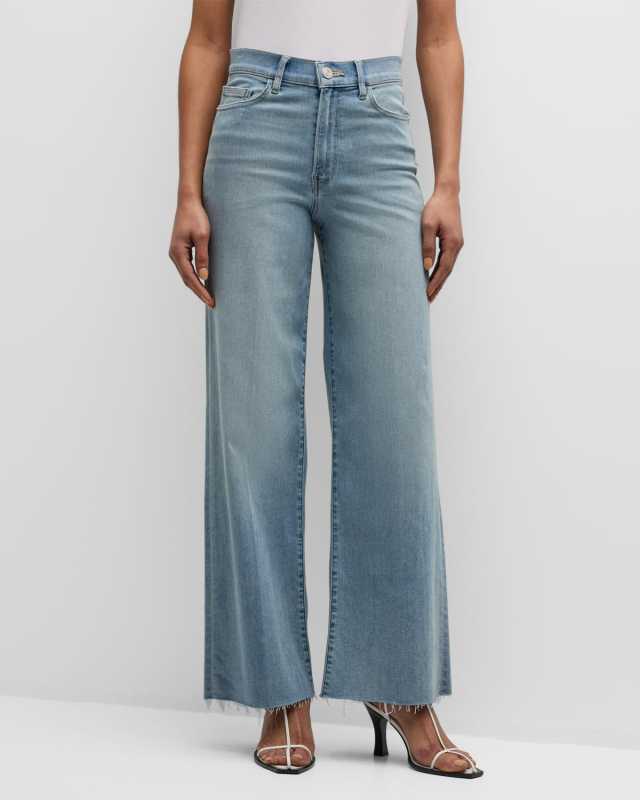 Le Slim Palazzo Raw After Jeans