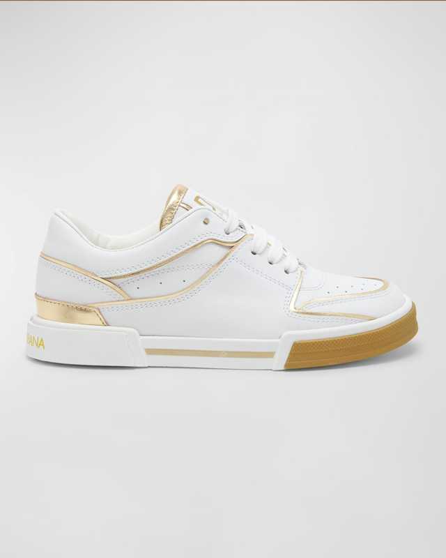 Kid's Roma Leather Low-Top Sneakers, Kids