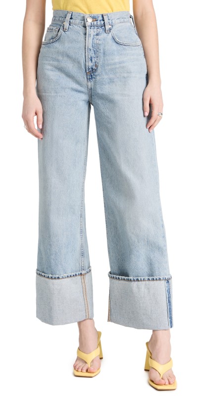 GOLDSIGN The Astley Jeans High Rise Wide Straight melra
