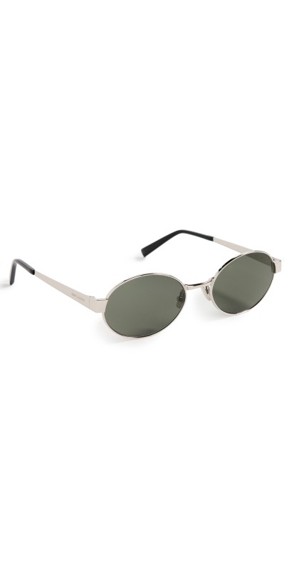 Saint Laurent SL 692 Sunglasses Silver-Silver-Grey