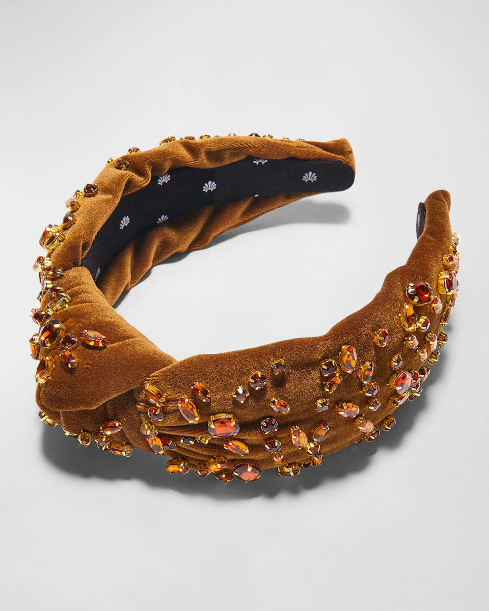 Embellished Velvet Headband