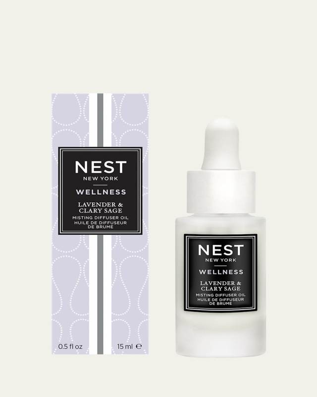 0.5 oz. Lavender & Clary Sage Misting Diffuser Oil