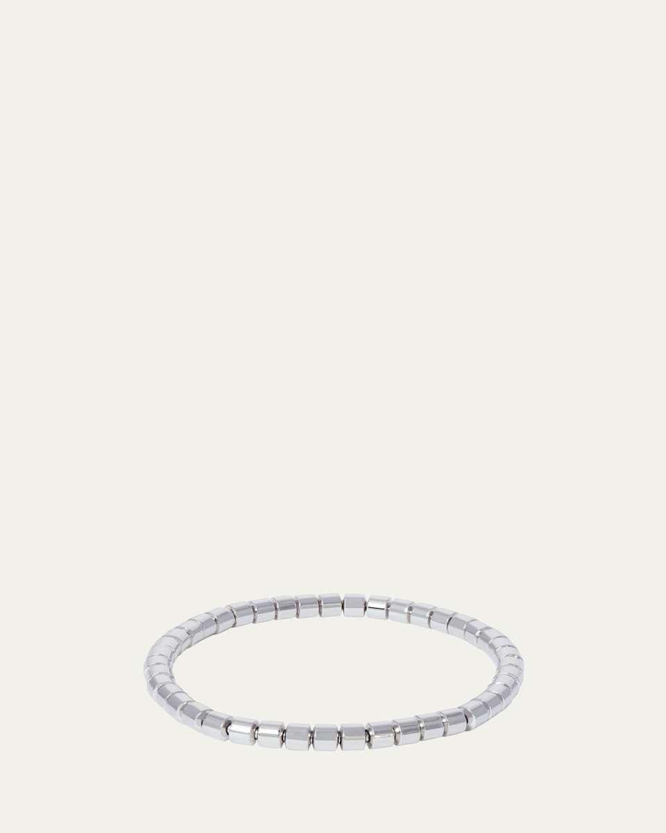 18K White Gold Flex Bracelet, Size 16.5cm
