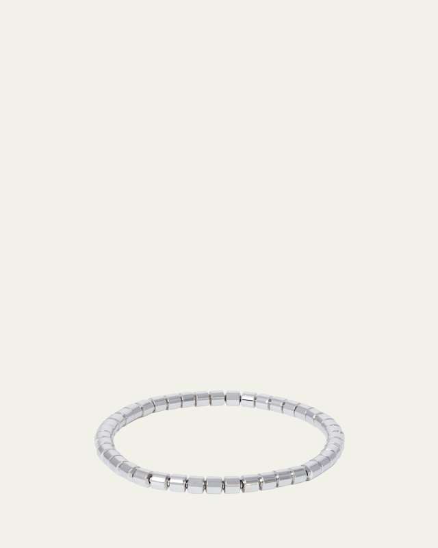 18K White Gold Flex Bracelet, Size 16.5cm