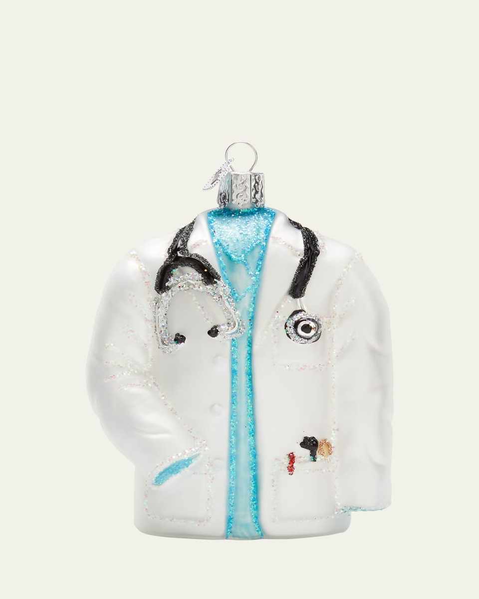 Doctor's Coat Holiday Ornament
