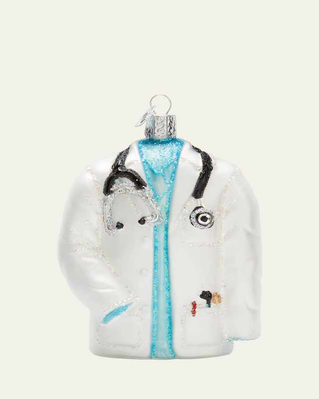 Doctor's Coat Holiday Ornament