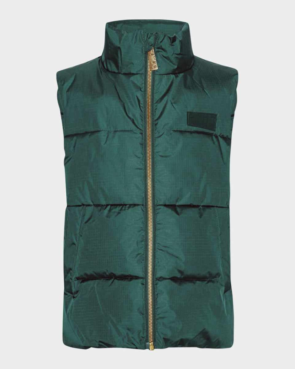 Boy's Heike Puffer Vest, Size 5-7