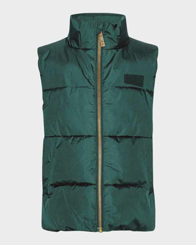 Boy's Heike Puffer Vest, Size 5-7