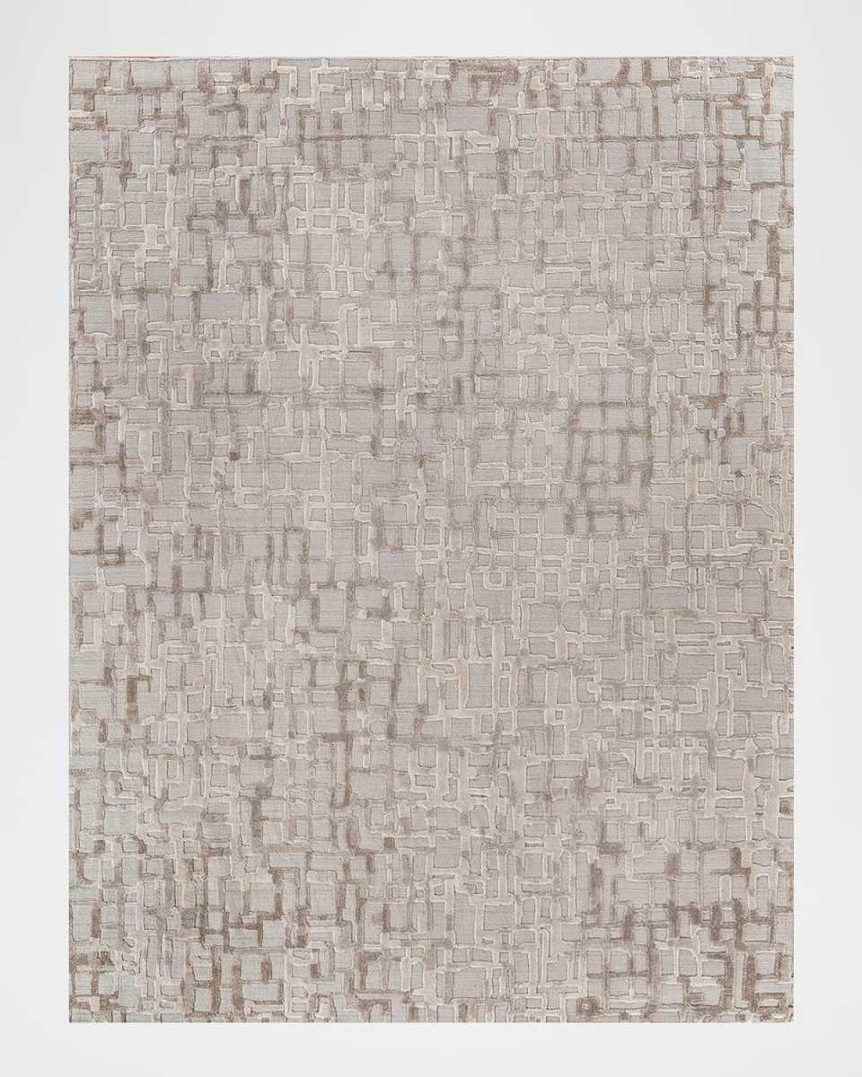 Vista Hand-Loomed Beige Rug, 8' x 10'