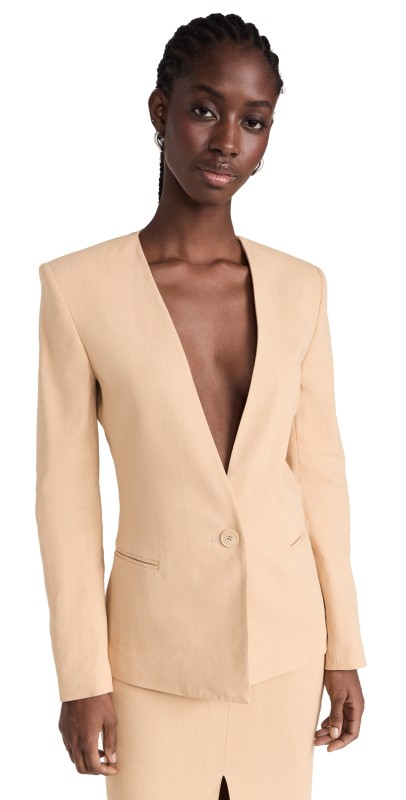Isabel Marant Manzil Blazer Straw