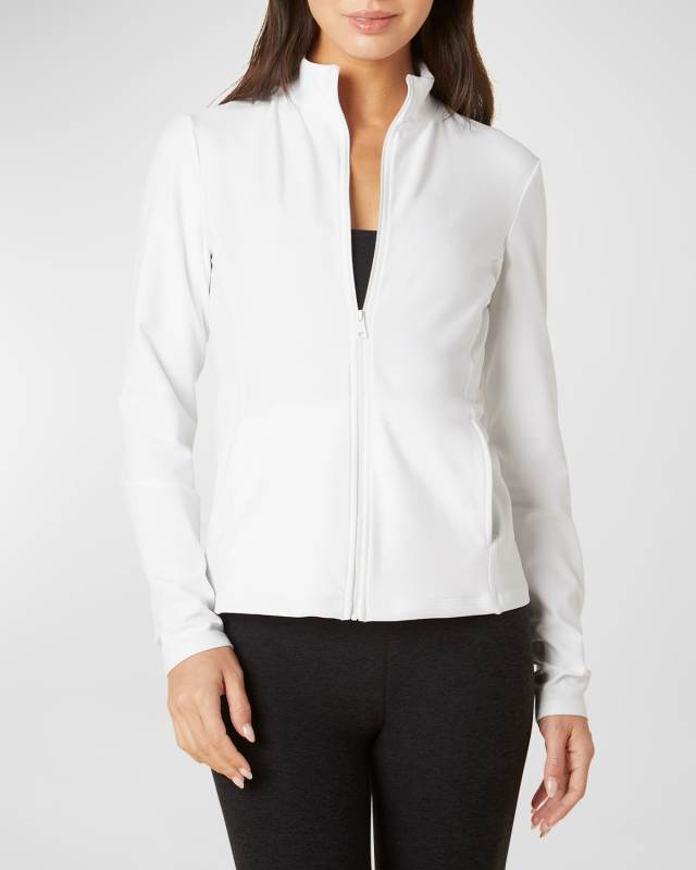 On the Go Mock-Neck Jacket