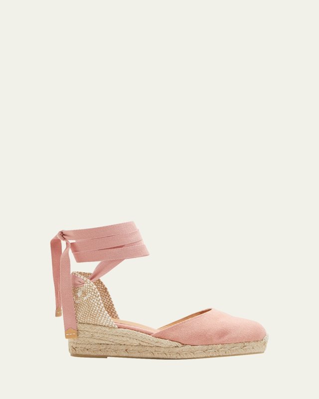 Carina Wrap-Around Espadrille Wedges