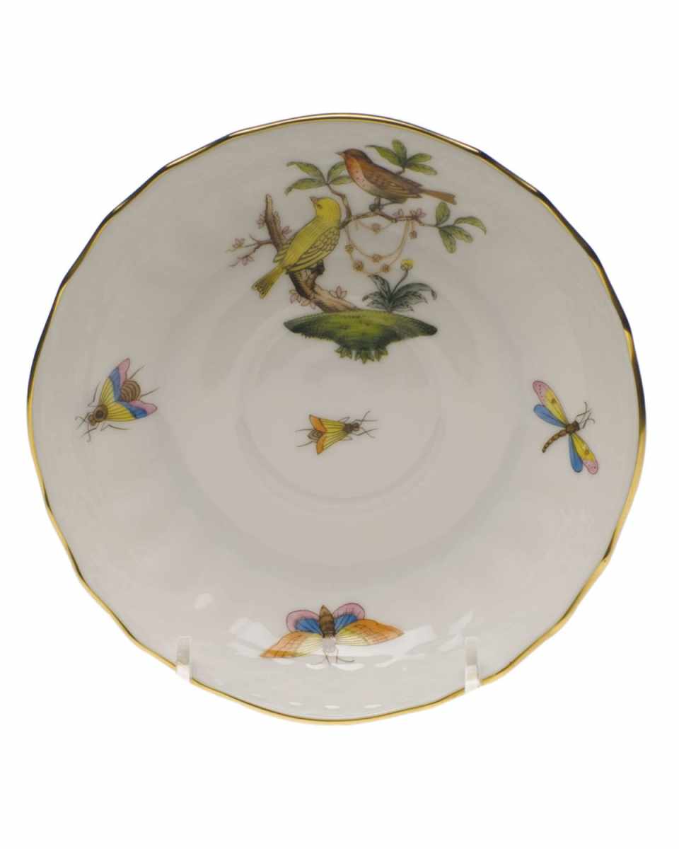 Rothschild Bird Motif 06 Canton Saucer