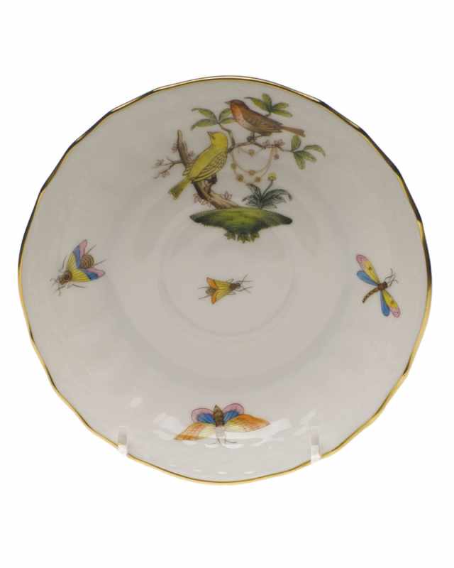 Rothschild Bird Motif 06 Canton Saucer