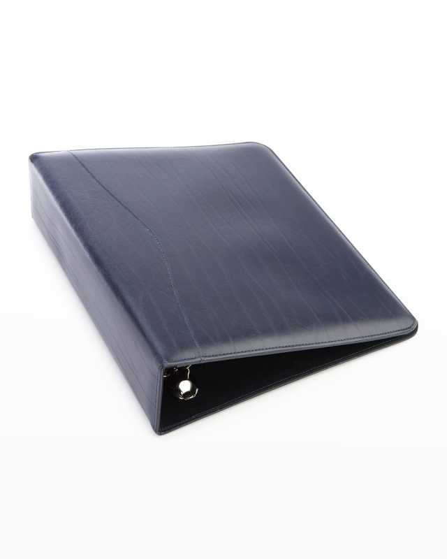 Personalized Leather 2" Ring Binder