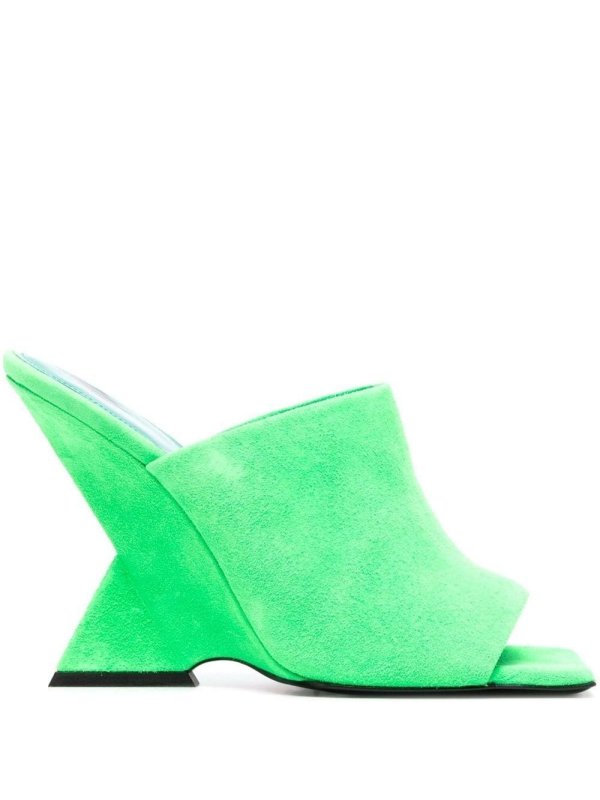 Cheope 105mm square-toe mules