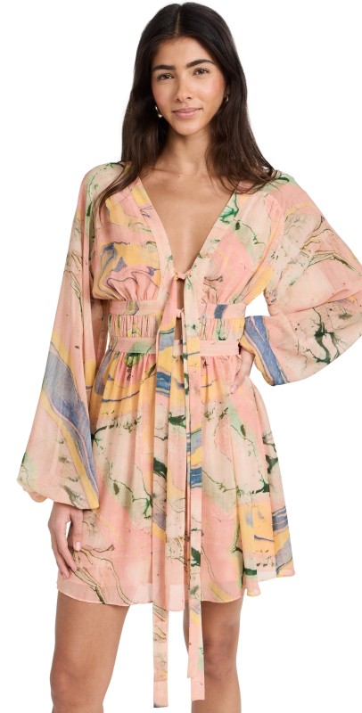 ALEXIS Tessie Dress Watercolor